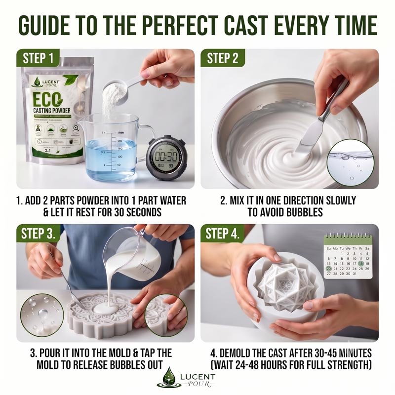 Daily Craft Casting Powder – Pure White - Image 3