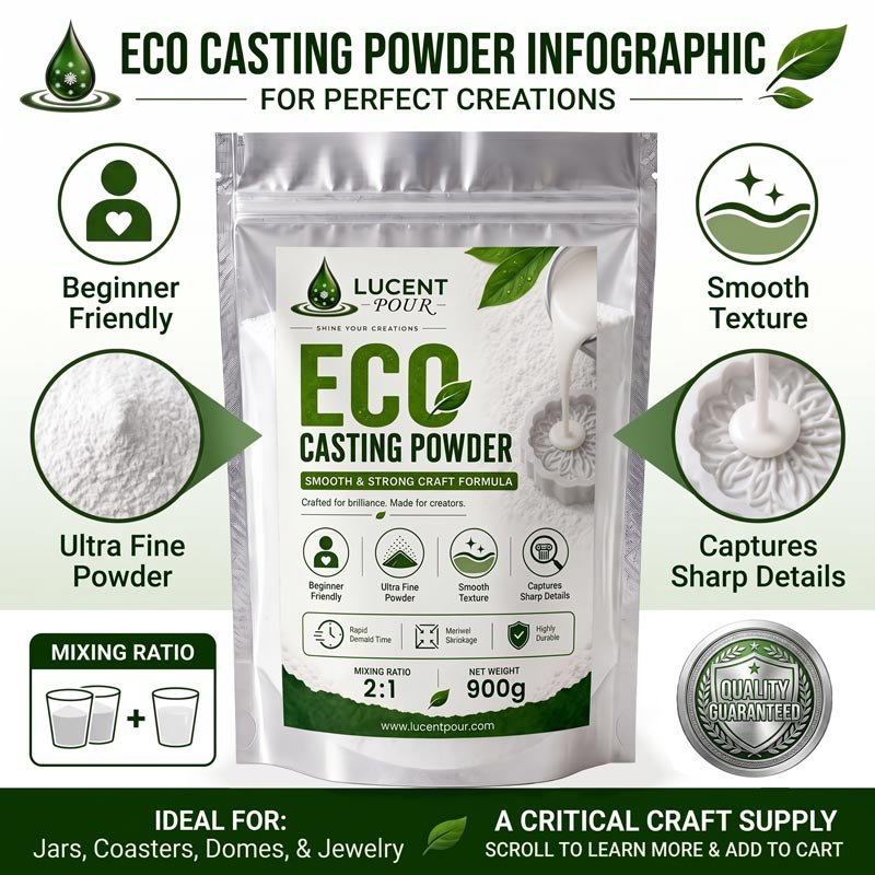 Daily Craft Casting Powder – Pure White - Image 7