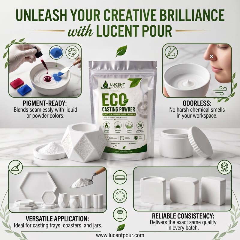 Daily Craft Casting Powder – Pure White - Image 8
