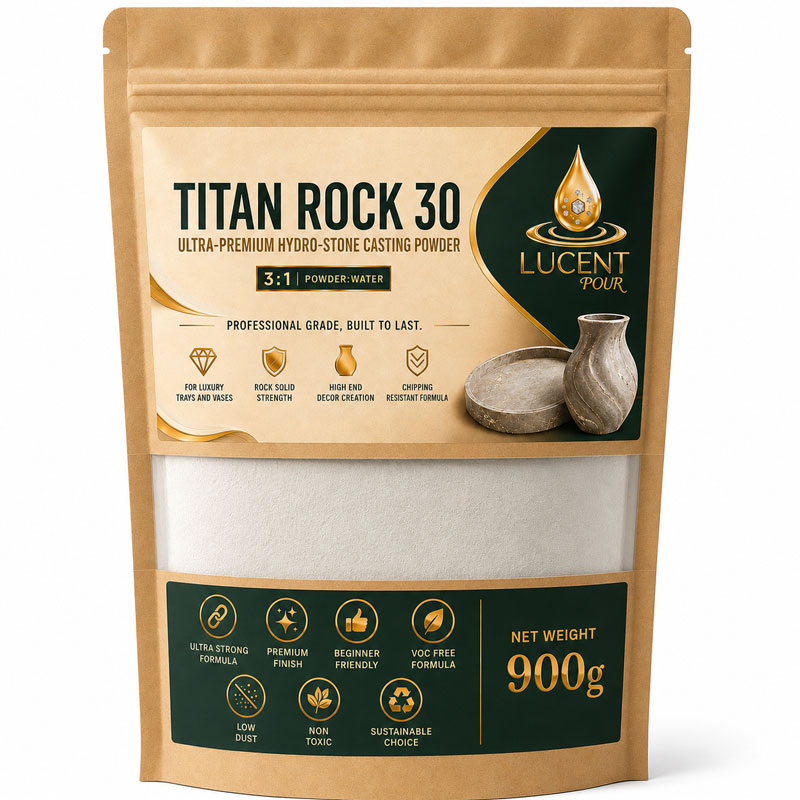 Titan Rock 30 Hydro Stone Casting Powder – Light Grey
